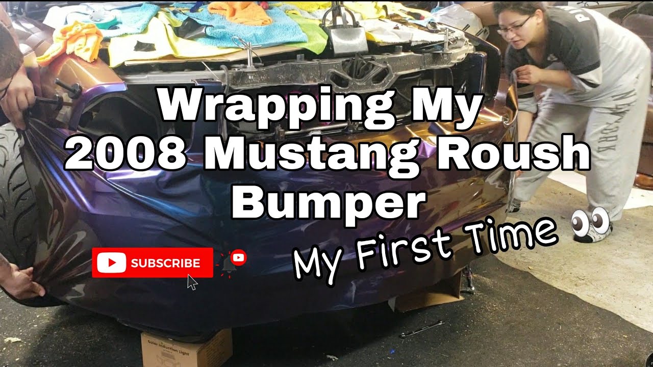 Wrapping My Bumper for the First Time. YouTube