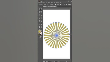 How to create stunning Sunburst Effect design in Adobe Illustrator| Sunburst  #adobeillustrator