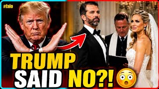 INSANE: Trump Might Not Attend Don Jr.’s Wedding After Emotional Collapse