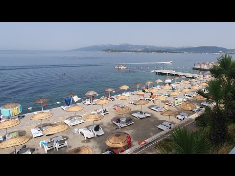 Турция/Измир/Пляж в Чещмеалты//Один день со мной на пляже//Полицейский камп Урла