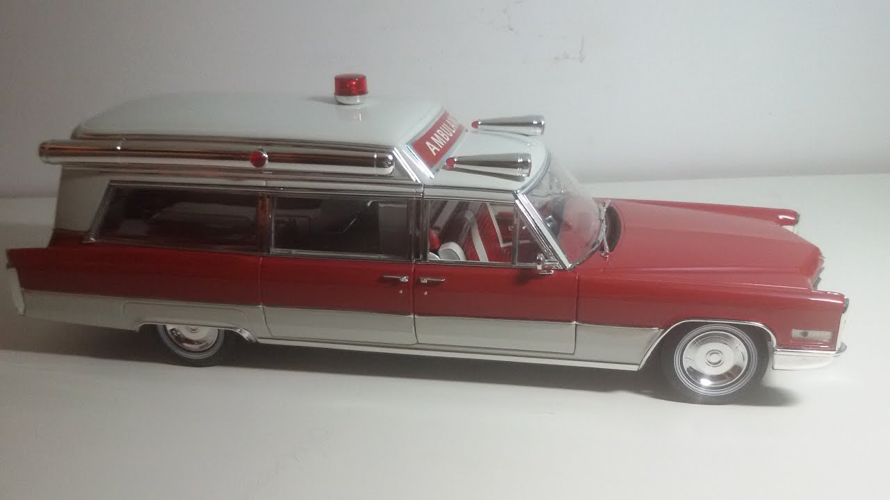 美品】SunsetCoach 1966y Cadillac 救急車 美品】SunsetCoach 1966y