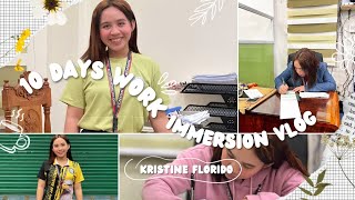 My 10-Day Work Immersion Experience as a Grade 12 ABM Student! 🏦🧾💼✨