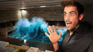 Piscine Dans La Cave: On Installe La Nage À Contre-courant!! 🌊