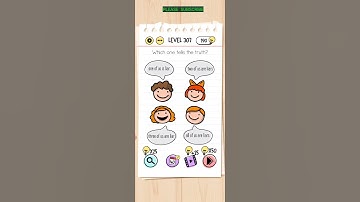 BRAIN TEST LEVEL 307 WALKTHROUGH WITH COMMENTARY