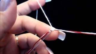 Frivolite-tatting lesson 53 - anillos cuadrados - square rings