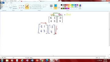 MULTIPLICATION BETWEEN TWO MATRICES FORM 5 KSSM MATHEMATICS CHAPTER 2