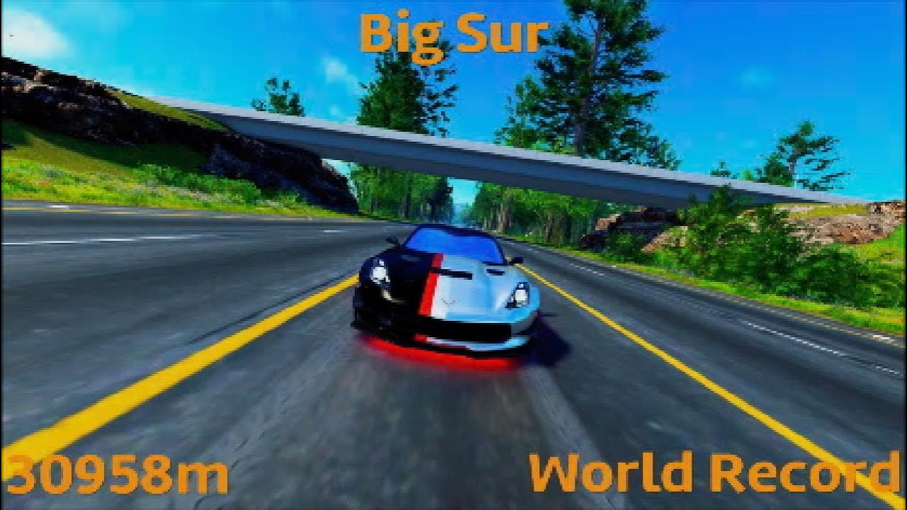 The Crew 2 l Big Sur Escape [30958m - World Record -