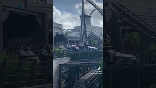 Velocicoaster’s First Launch! #shorts #rollercoaster #themepark #coaster #universalorlando