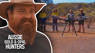 The Goldtimes Use An X-Ray Drone To Search For Gold | Aussie Gold Hunters