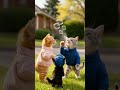 A Sweet Spring Day with Kittens #kitten #kittenstory #gingyfamily #gingyandmom #catstory catstories