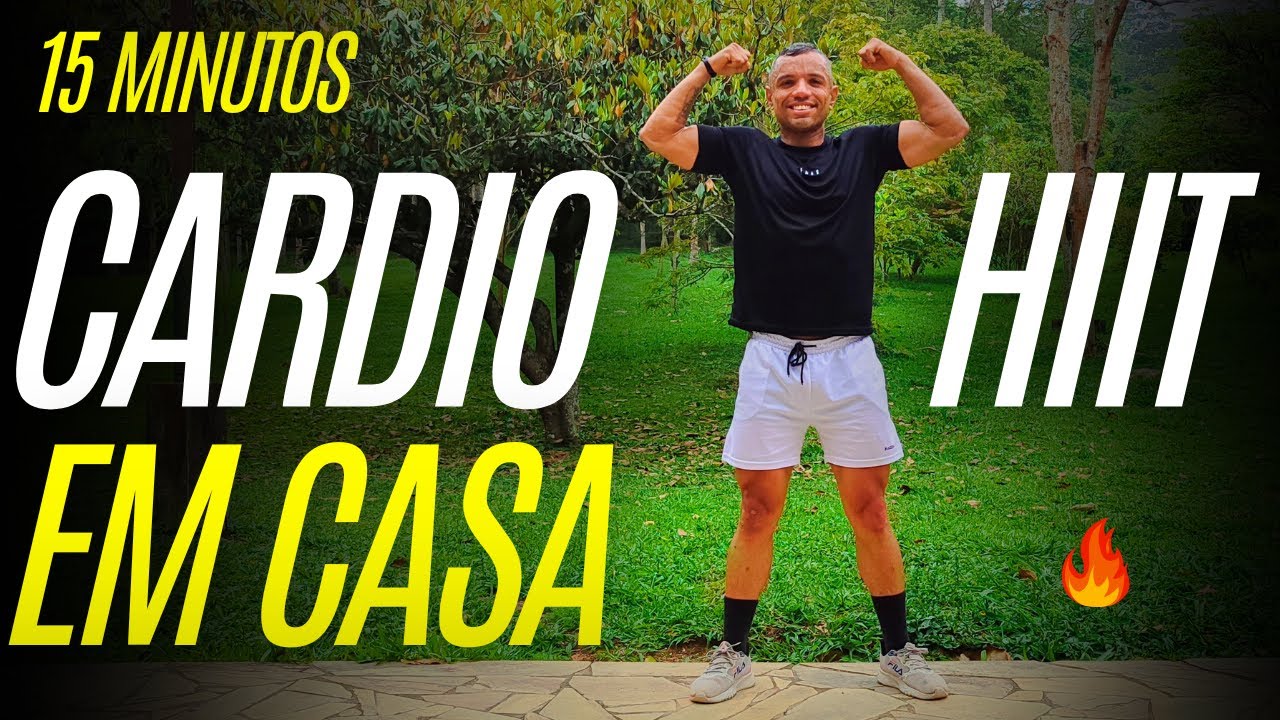 Cardio HIIT 15 Minutos em Casa | Queime Gordura Rápido e Acelere Seu Metabolismo I Projeto Verão