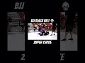 BJJ zipper choke #bjj #jiujitsu