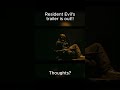 RESDIENT EVIL MOVIE TRAILER!