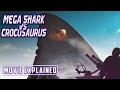 Mega shark vs crocosaurus 2010 movie explained in hindi urdu  shark movie