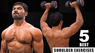 Top 5 & Best Shoulder Exercises for Men || Deltoid Strengthening Exercises