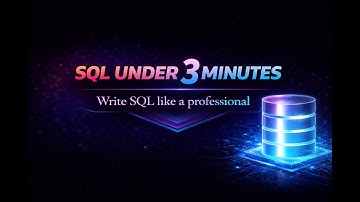 SQL Under 3 Minutes – Stop Writing Bad Queries