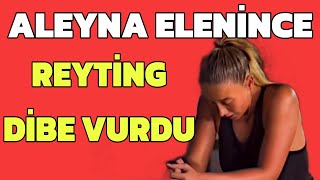 Survivor All Star da Aleyna Elenince Reyting fena düştü!