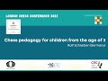 Chess Pedagogy for Children from the Age of 3 by Ralf Schreiber (Germany)