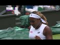 Krejcikova, Gauff, Raducanu and more 😍 Best Ladies' Points from Wimbledon 2024