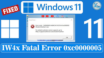 ✅ How To Fix IW4X Fatal Error 0xc0000005 On Windows PC
