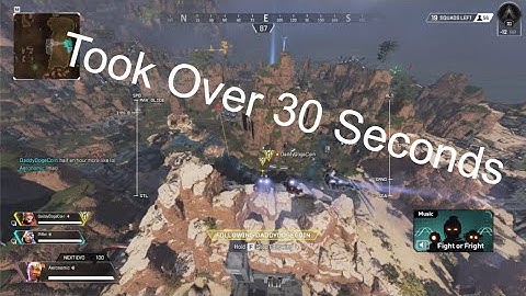 There was a Slow mo Glitch in Apex so I put Intense Battle Music Behind it...