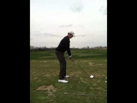 Jared Wolfe driver swing down the line