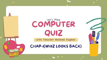 CLASS III computer whiz(chap 1)Quiz