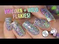 Holo Unicorn Flakes &amp; Holo Chrome Pigments? This is NOT a Drill!