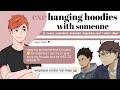 exchanging hoodies with someone! ft. 10+ ships ; Haikyuu Texts (PURE FLUFF)