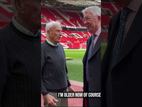 100-Year-Old Manchester United Fan Chats With Sir Alex Ferguson