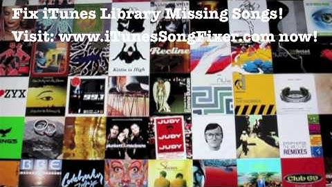 Fix iTunes Library Missing Songs - Fix iTunes Automatically