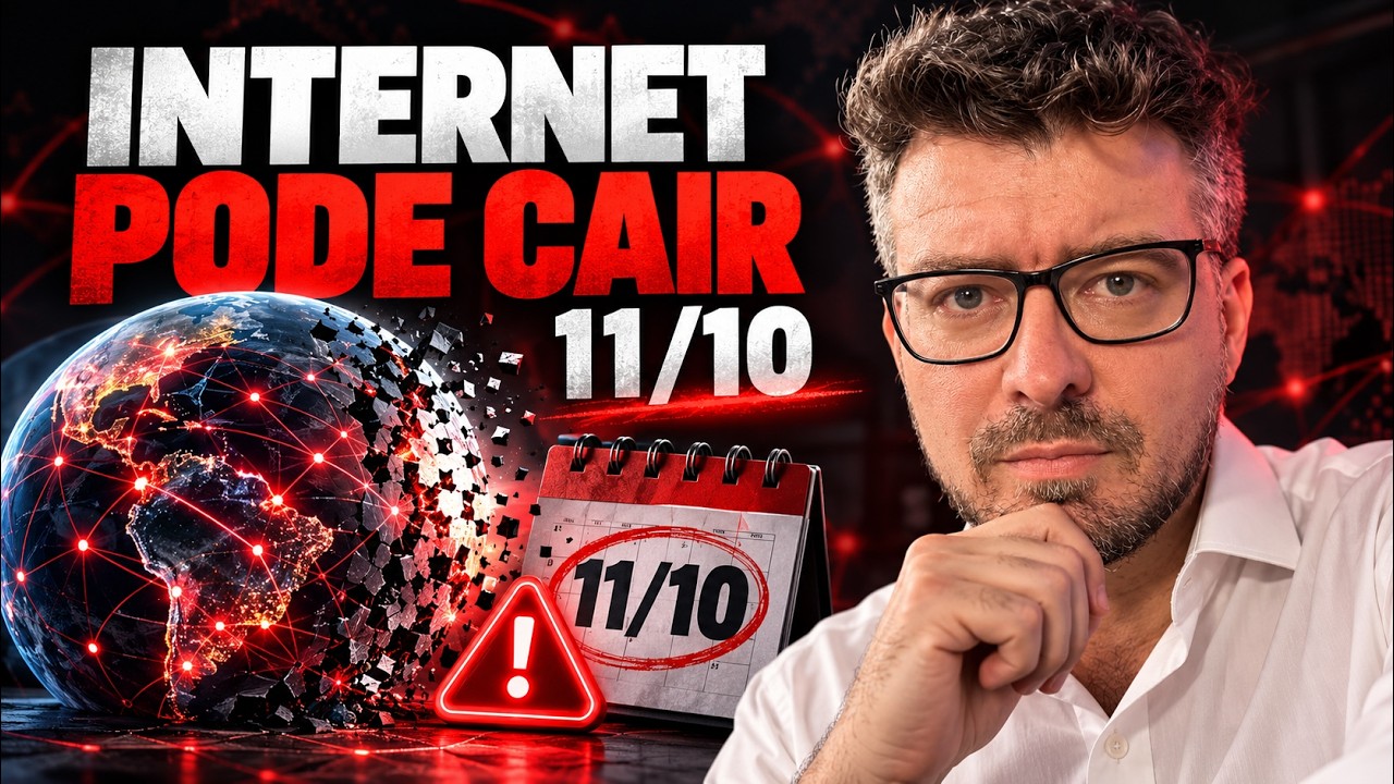 COLAPSO DA INTERNET! Dia 11 de Outubro a Internet do Mundo Vai Cair?