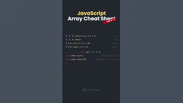 JavaScript Arrays | Part 2