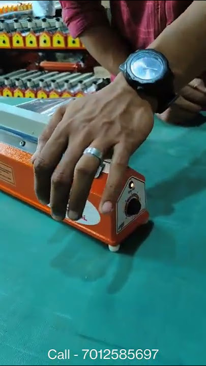 Plastoseal Hand Sealer 500mm / 20' Hand sealing machine #plasticbagsealer #sealingmachine