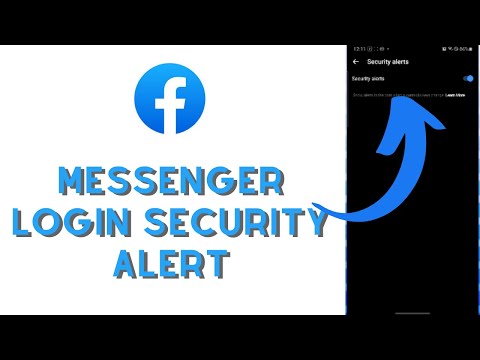 How to Turn on Login Alert on Facebook Messenger? Enable  Messenger Login Alert on Android