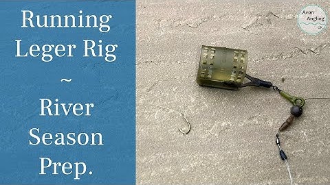 How To Tie An Adjustable Running Leger Rig -  The Most Versatile & Simple Running Rig For Fishing