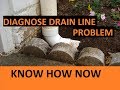 Clean Out Partially Clogged Downspout Drain Line