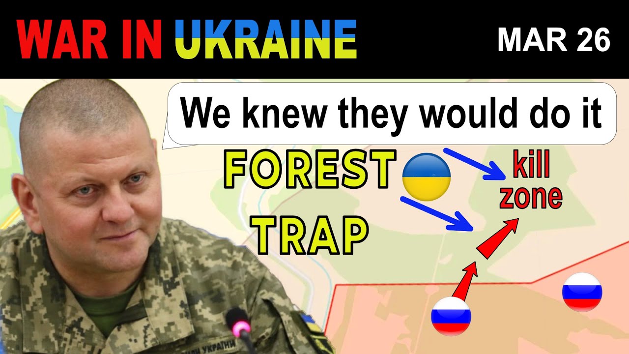 26 Mar: Ukrainians LURE RUSSIAN ASSAULT INTO A KILL ZONE | War in Ukraine Explained