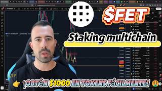 Primicia: la plataforma con mayor rendimiento de staking FET token 2026