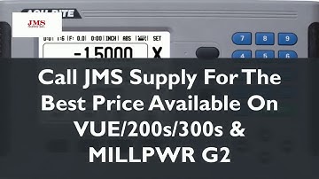 Acu-Rite Controls And Readout Systems MILLPWR G2, VUE, 200s, 300s - JMS Supply