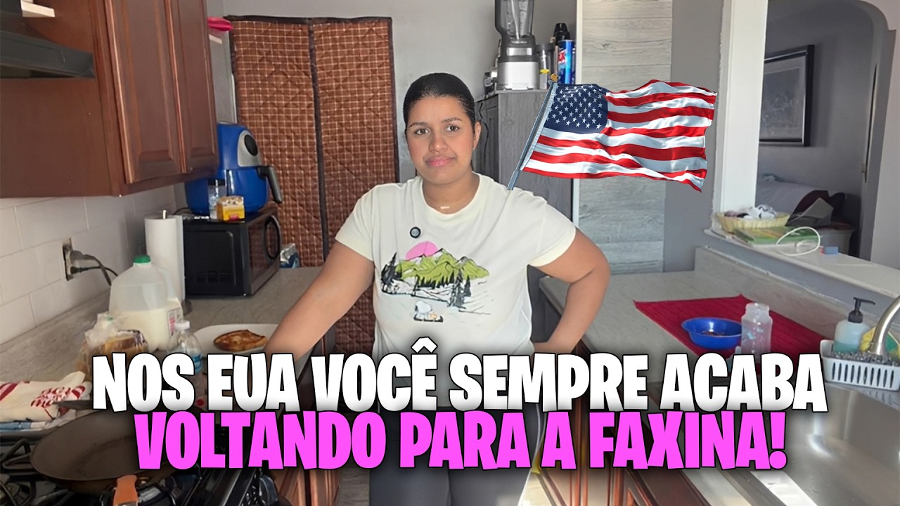 VOU VOLTAR PARA A FAXINA! 🇺🇸 Por que parei de vender salgados nos EUA?