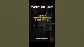 The most effective marketing is data-driven...🥰❤️  #marketingfacts #marketingideas #shorts