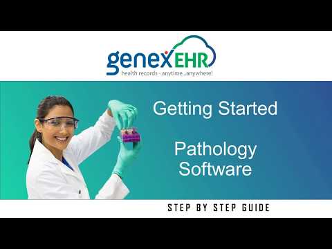 Genex Pathology Software - Getting started