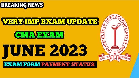 LIVE Dem :- How To Check CMA Exam Form Payment Status || CMA Exam Form Payment Status