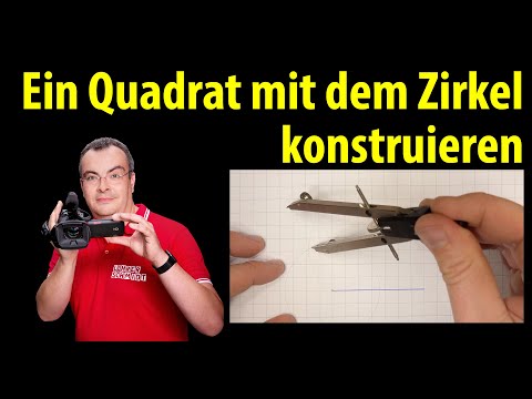 Video: Wie Man Ein Quadrat Schneidet