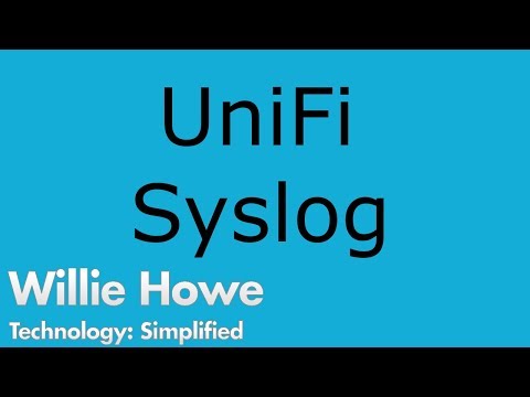 UniFi Syslog Configuration