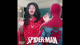 If Spider-Man Was Indian 😂 | SPIDER-MAN COMEDY |  @Mohak Meet  #Shorts #YtShorts #SpiderMan