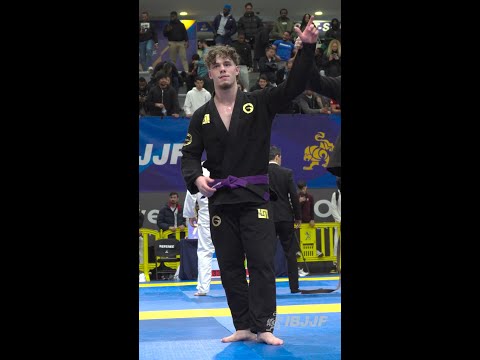 Purple belt Moussa Kadi had a stellar performance at the 2026 Europeans