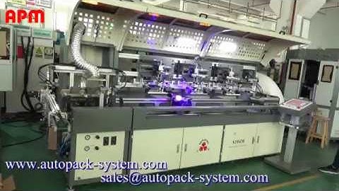 S104M 3 Color All Servo Shuttle Screen Printing Machine