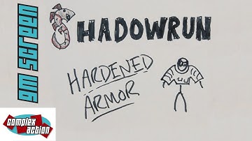 Hardened Armor - GM Screen - Shadowrun 5th Edition